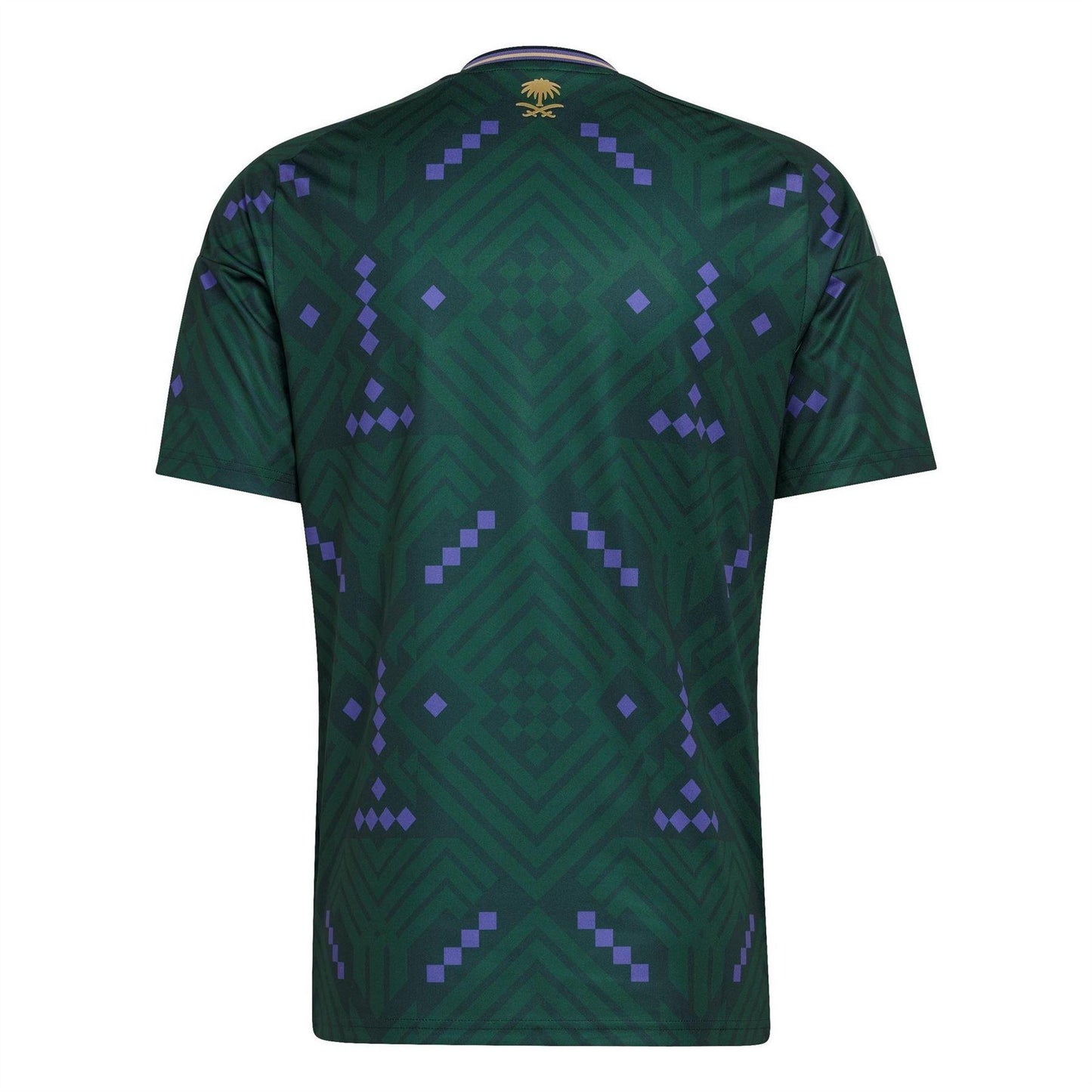 Green-White - Back - Adidas Mens 2026 World Cup Saudi Arabia Football Shirt