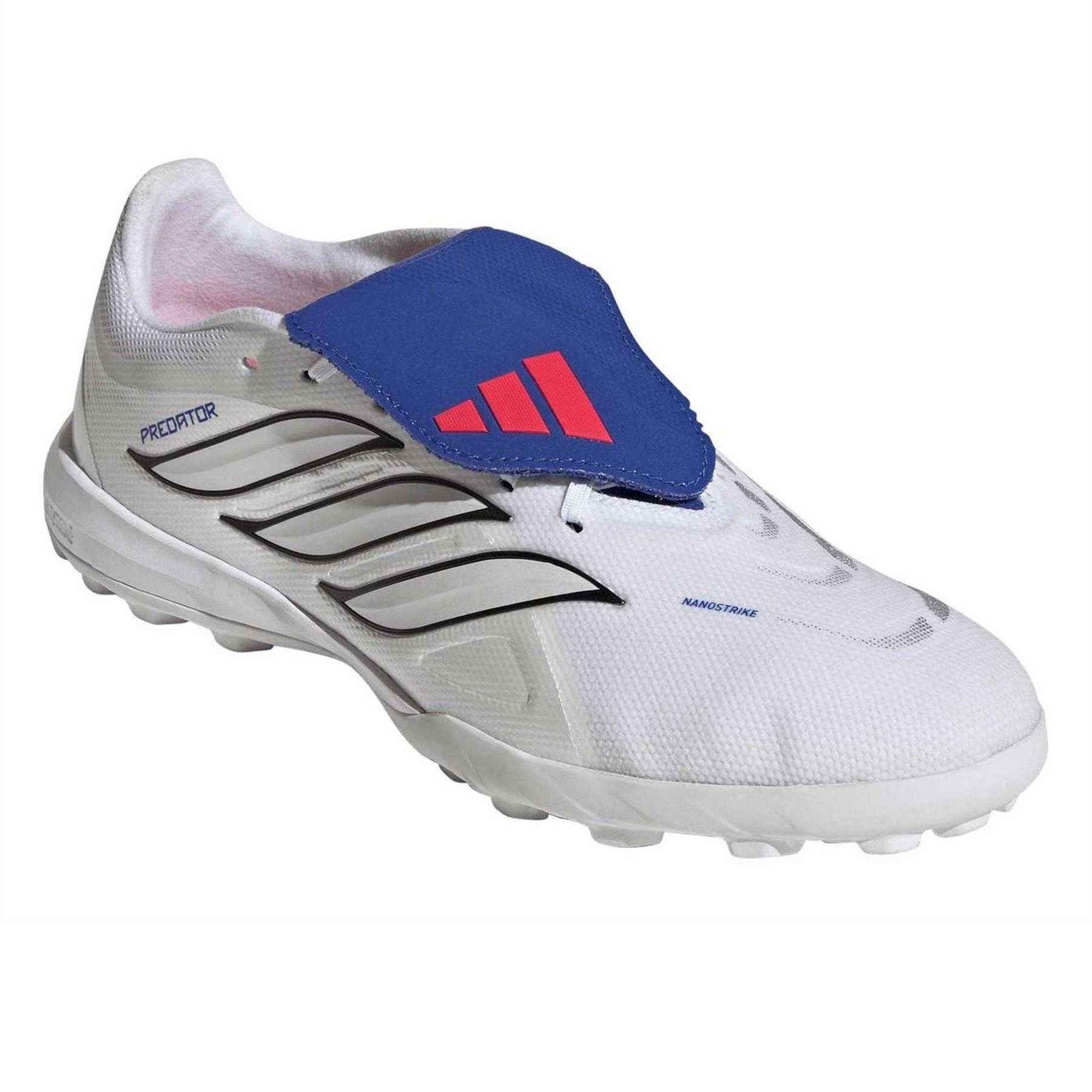 White - Pack Shot - Adidas Mens Predator League Cricket Shoes