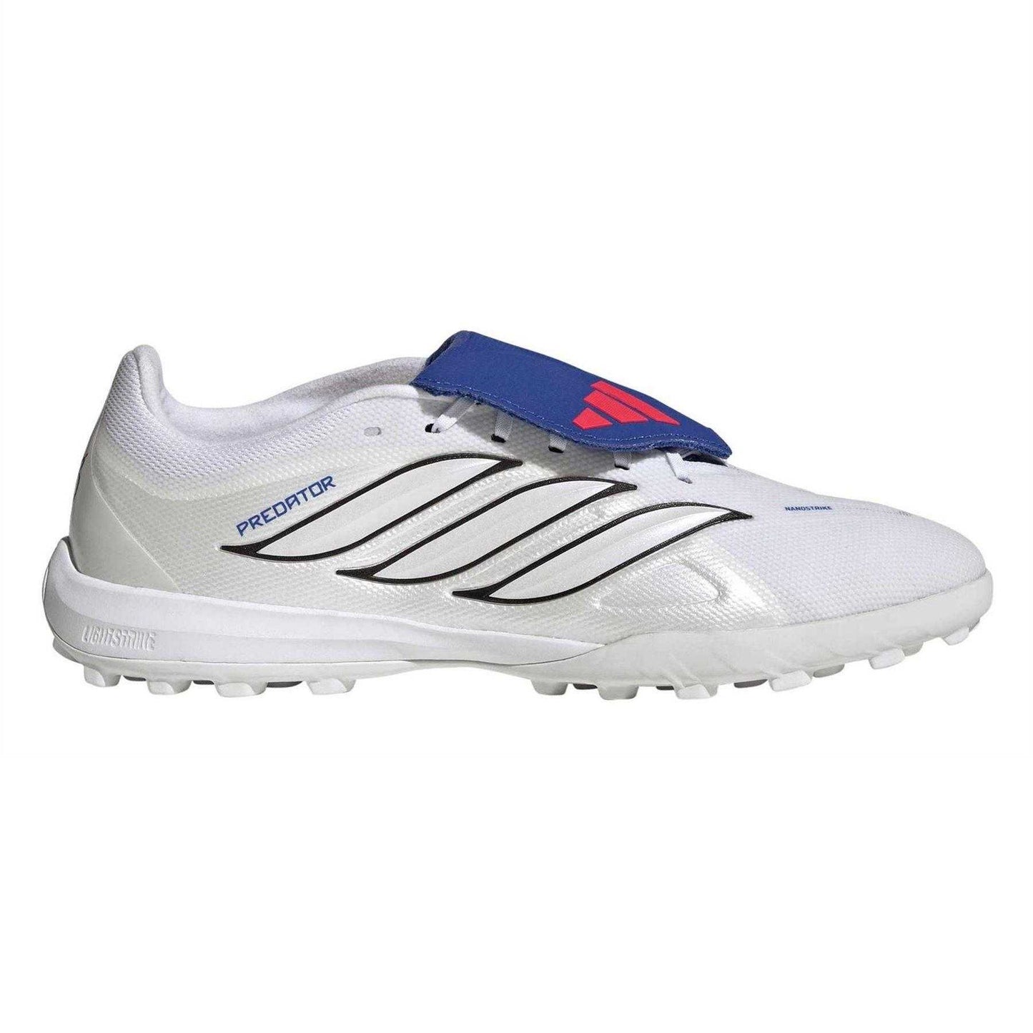 White - Front - Adidas Mens Predator League Cricket Shoes
