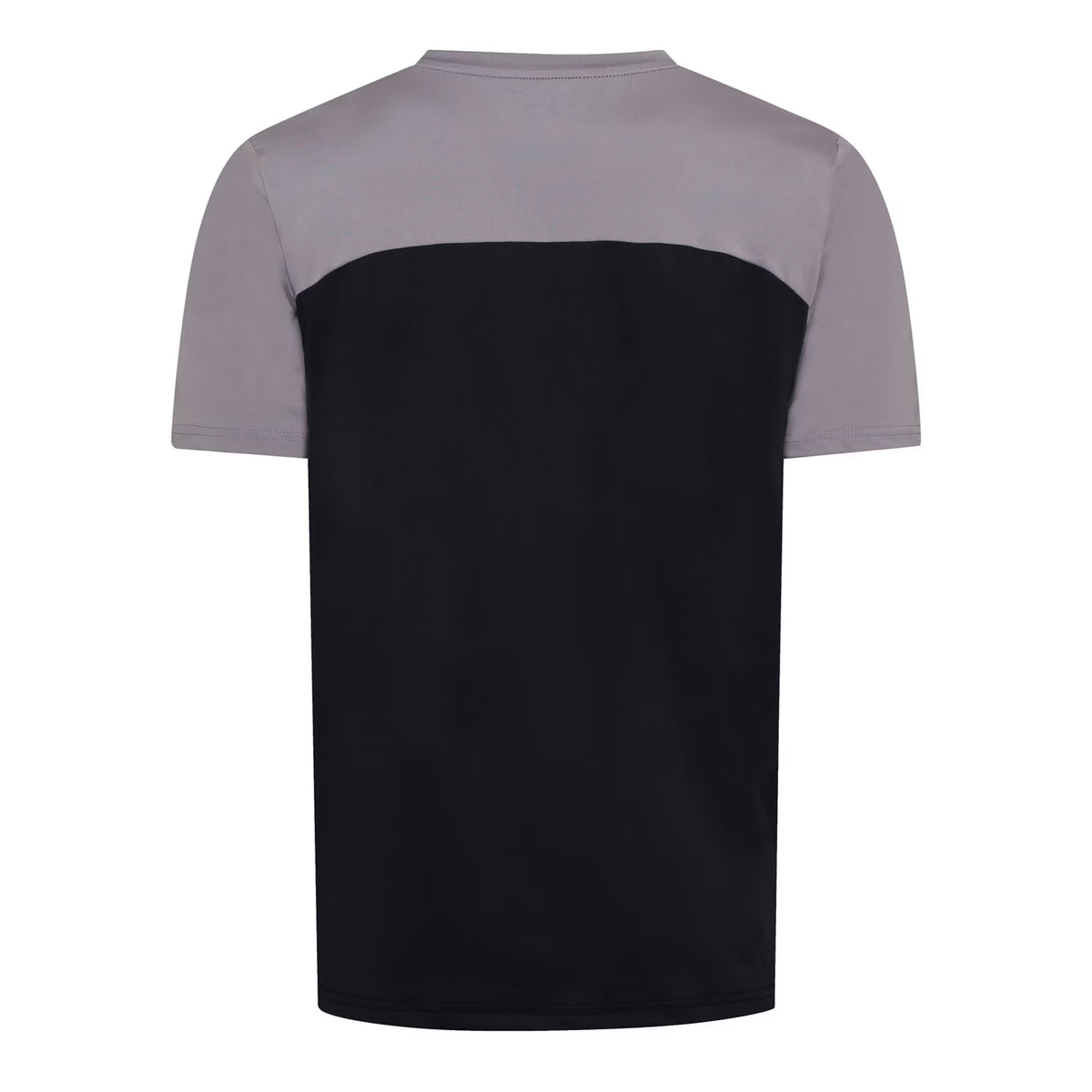 Midnight Blue-Lilac - Back - OEX Mens Flynn Colour Block T-Shirt