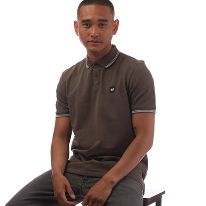Green - Lifestyle - Weekend Offender Mens Farina Polo Shirt