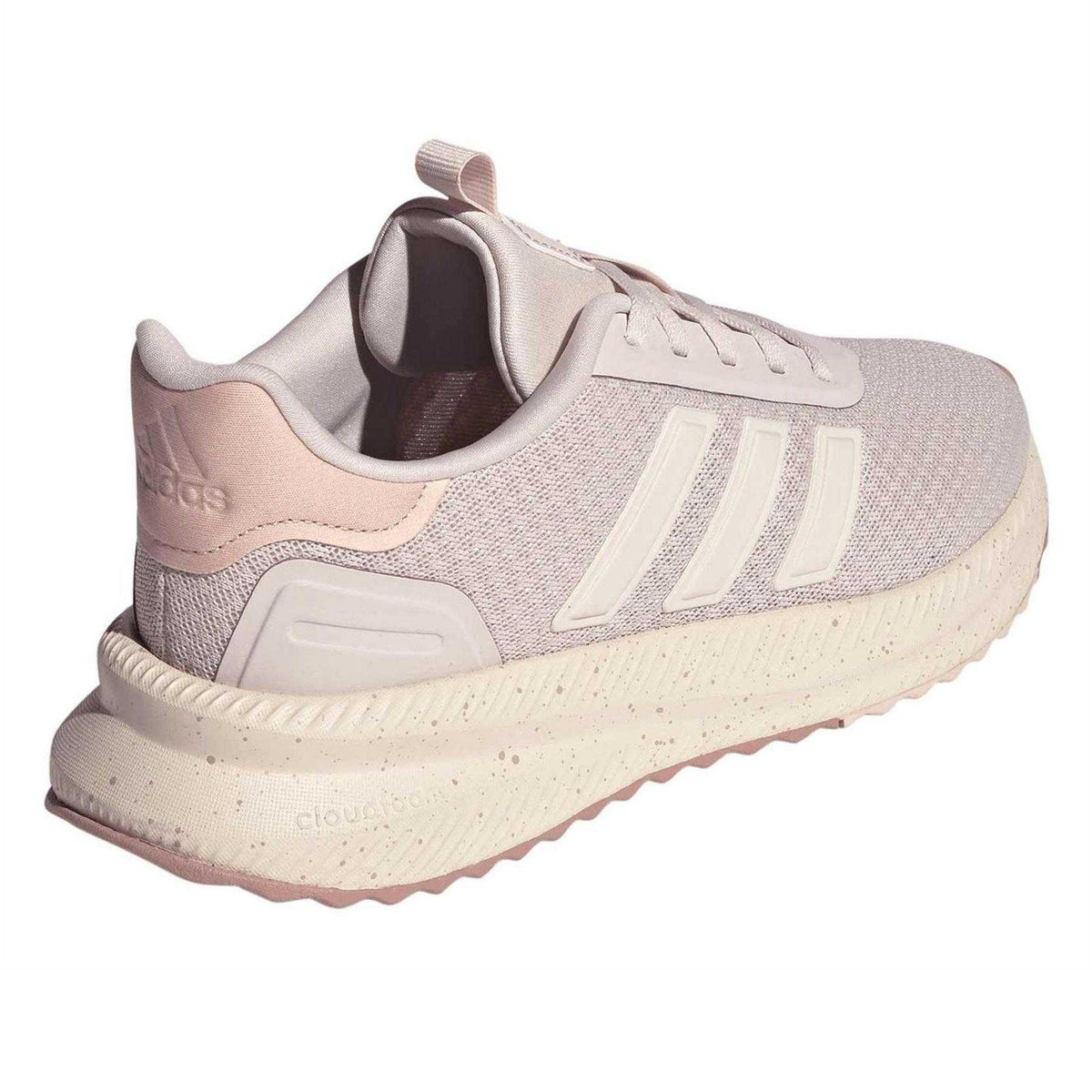Putty-Mauve-Wonder Mauve - Back - Adidas Womens-Ladies X_PLR Mesh Flat Trainers
