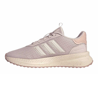 Putty-Mauve-Wonder Mauve - Side - Adidas Womens-Ladies X_PLR Mesh Flat Trainers