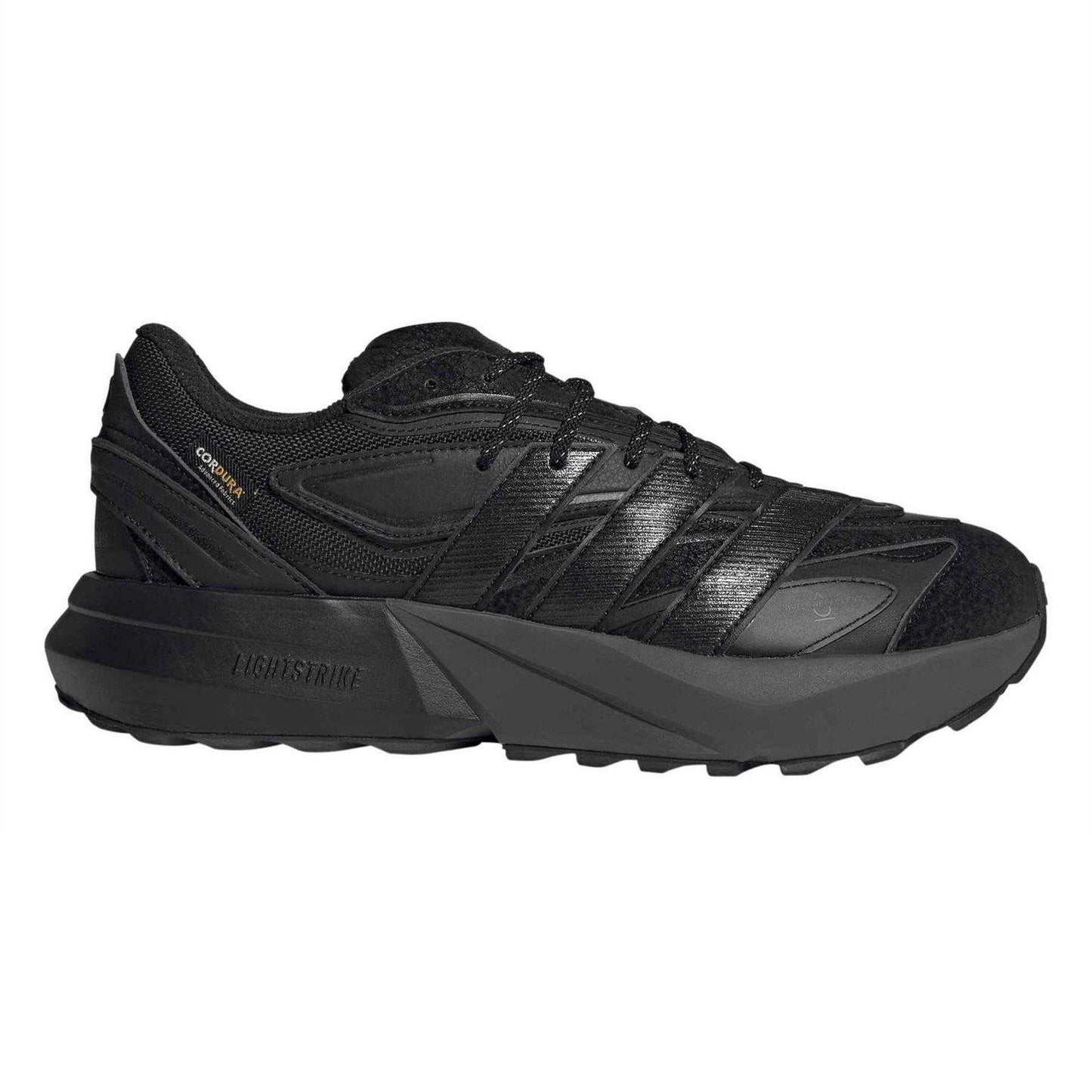 Core Black - Front - Adidas Mens Lightblaze Water Repellent Trainers