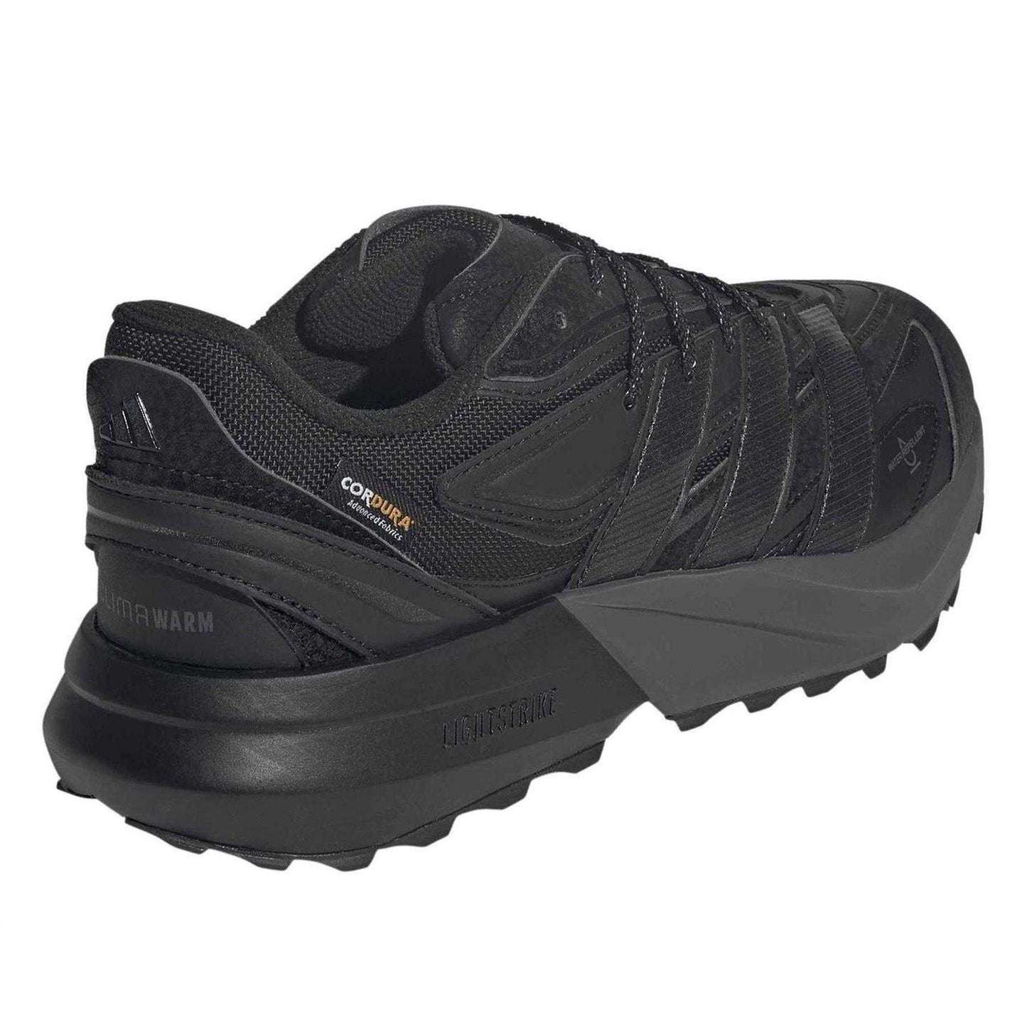 Core Black - Back - Adidas Mens Lightblaze Water Repellent Trainers