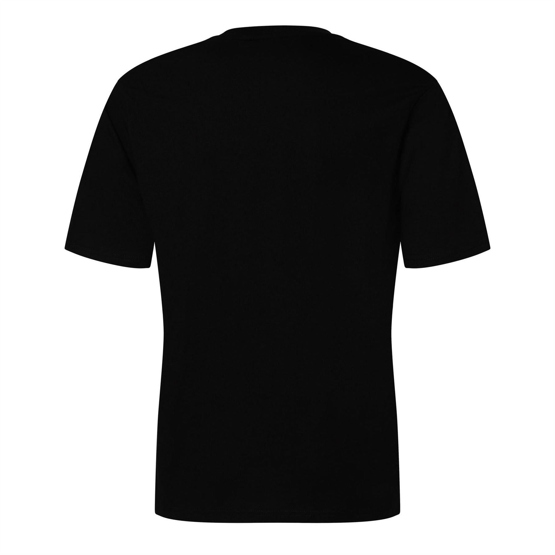 Black - Back - Fila Mens Chaz Graphic Regular T-Shirt