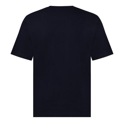 Navy - Back - Fila Mens Chaz Graphic Regular T-Shirt