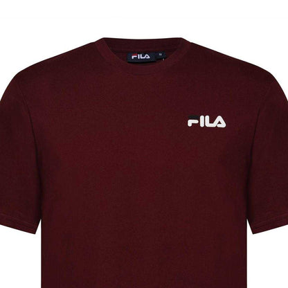 Tawny Port - Side - Fila Mens Chaz Graphic Regular T-Shirt