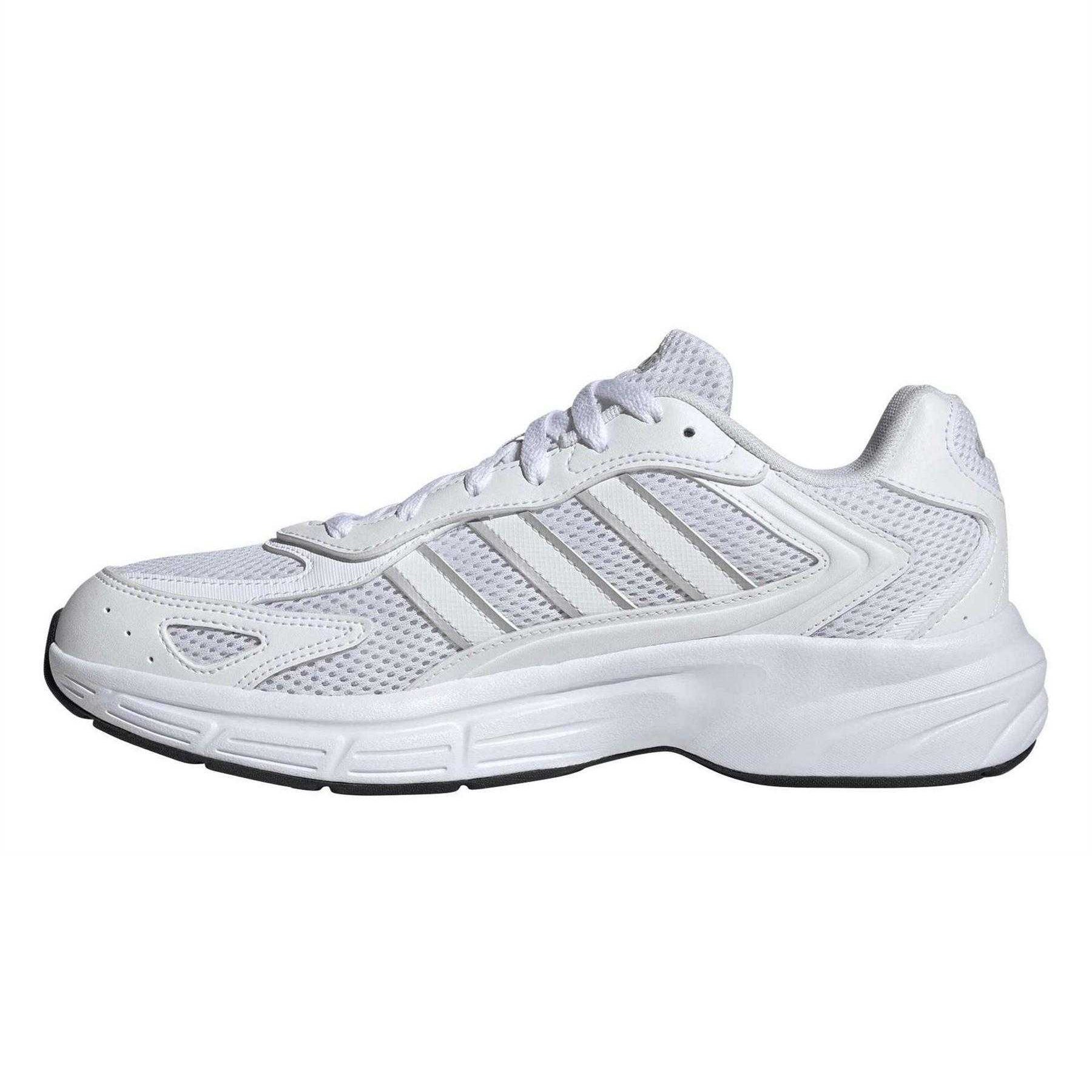 White - Side - Adidas Unisex Adult Eclyptix 2000 3 Stripes Cloudfoam Trainers