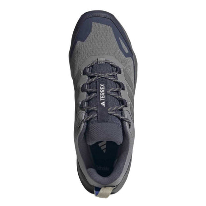 Grey Three - Side - Adidas Mens Terrex Skychaser AX5 Lace Up Hiking Shoes