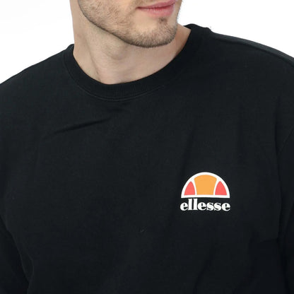 Black - Side - Ellesse Mens Diveria Sweatshirt