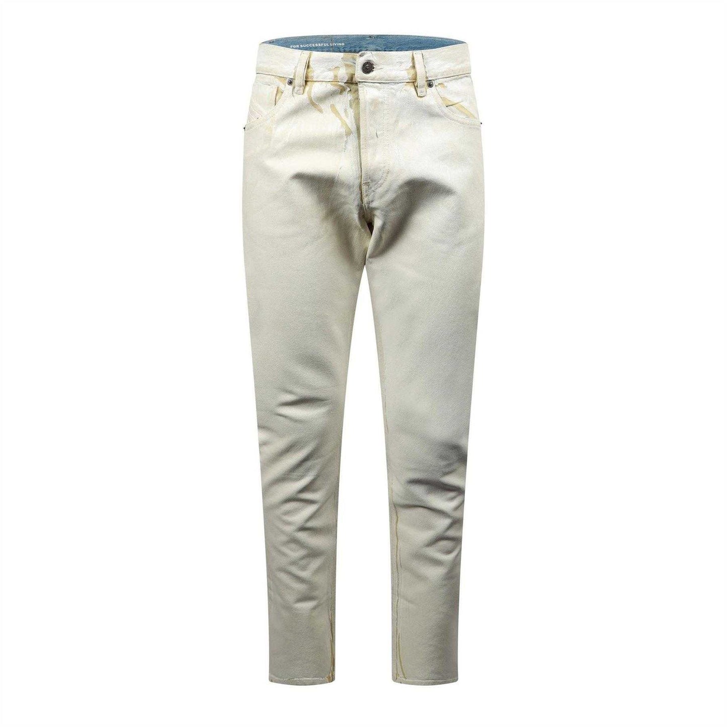 Off White - Front - Diesel Mens 1995 D-Sark Straight Leg Jeans