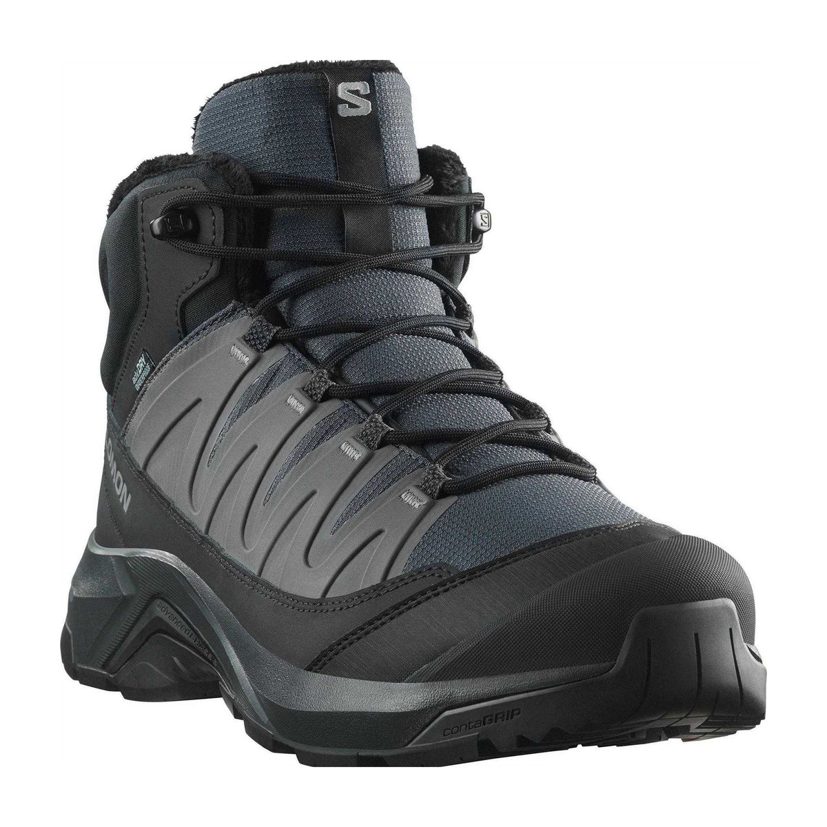 Asphalt - Pack Shot - Salomon Mens Adventure Waterproof Winter Boots