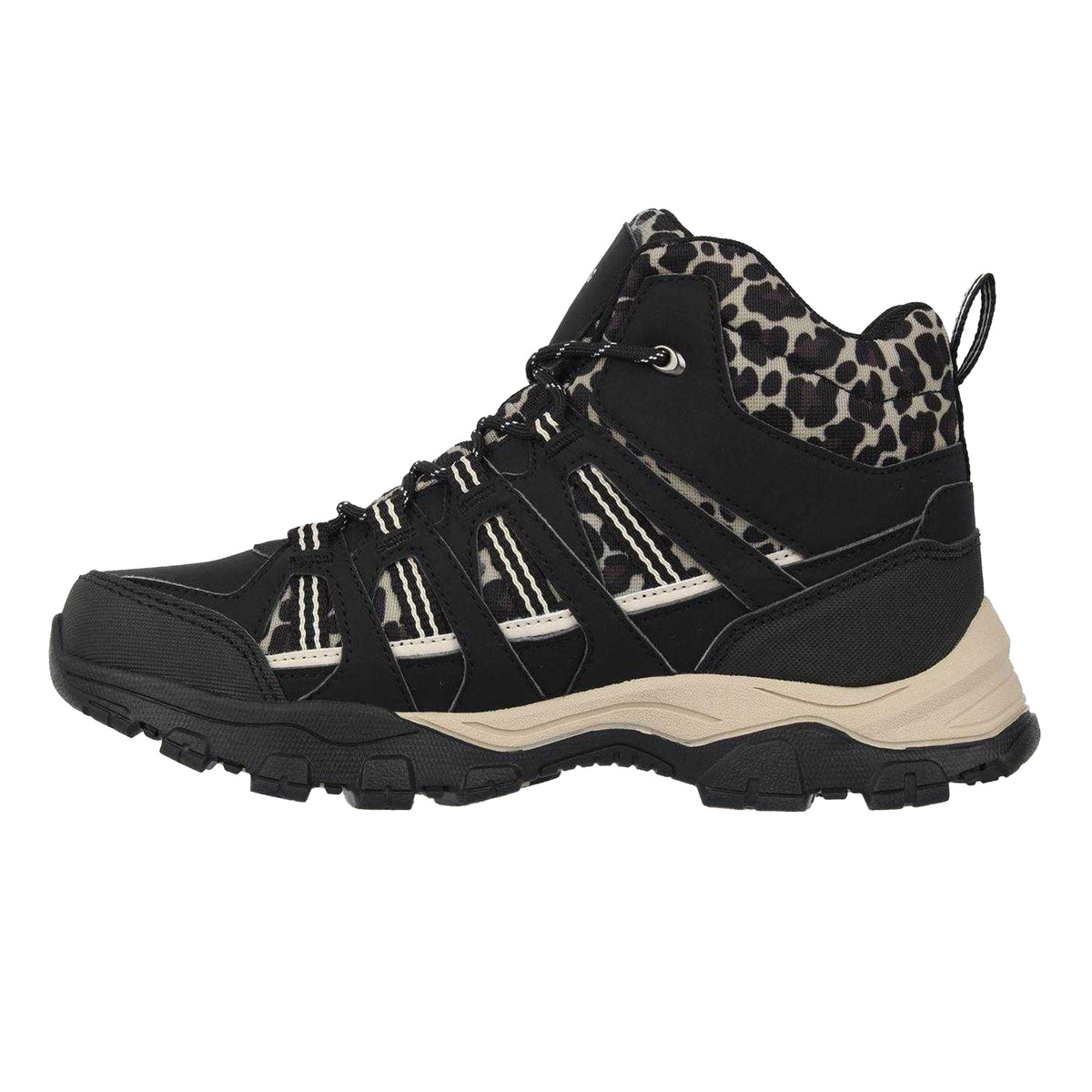 Leopard - Back - Gelert Womens-Ladies Leopard Print Waterproof Walking Boots