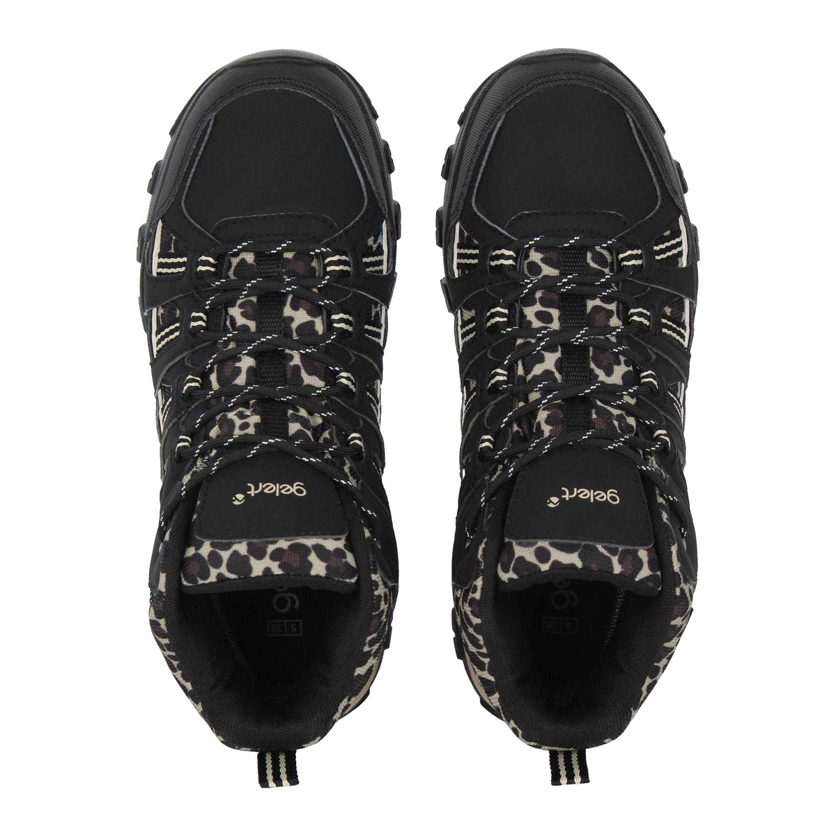 Leopard - Side - Gelert Womens-Ladies Leopard Print Waterproof Walking Boots