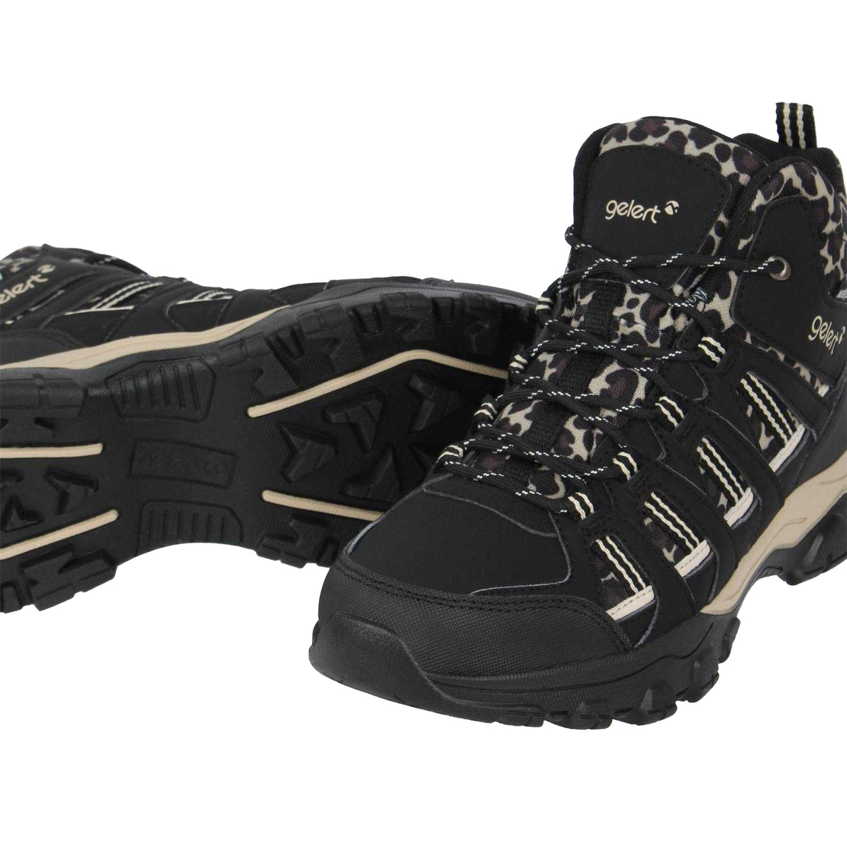 Leopard - Lifestyle - Gelert Womens-Ladies Leopard Print Waterproof Walking Boots
