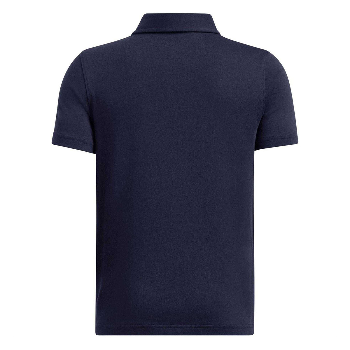 Blue - Back - Under Armour Boys Icon Polo Shirt