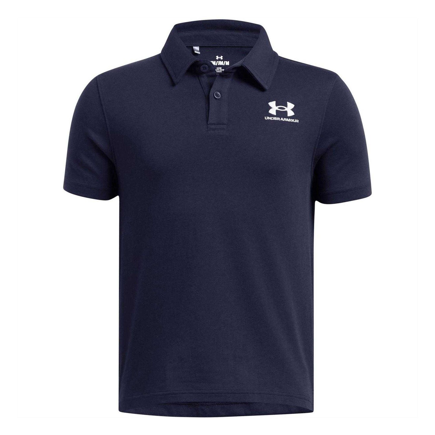Blue - Front - Under Armour Boys Icon Polo Shirt