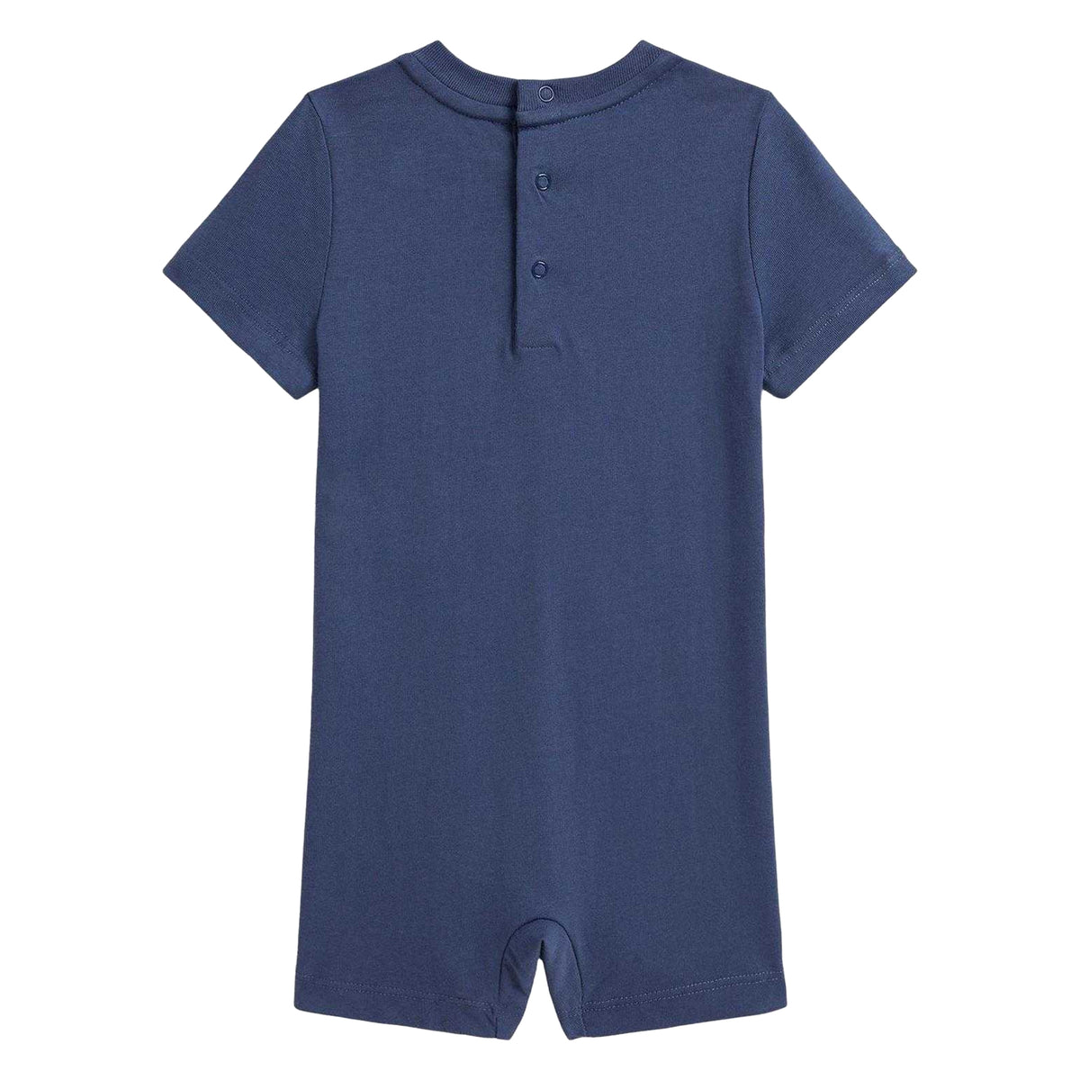 Royal Blue - Back - Ralph Lauren Baby Bear Romper