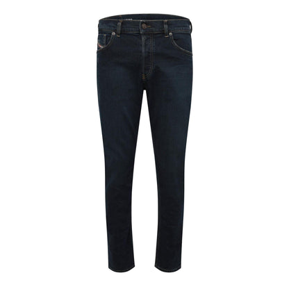 Blue Denim - Front - Diesel Mens 1995 D-Sark Denim Straight Leg Jeans
