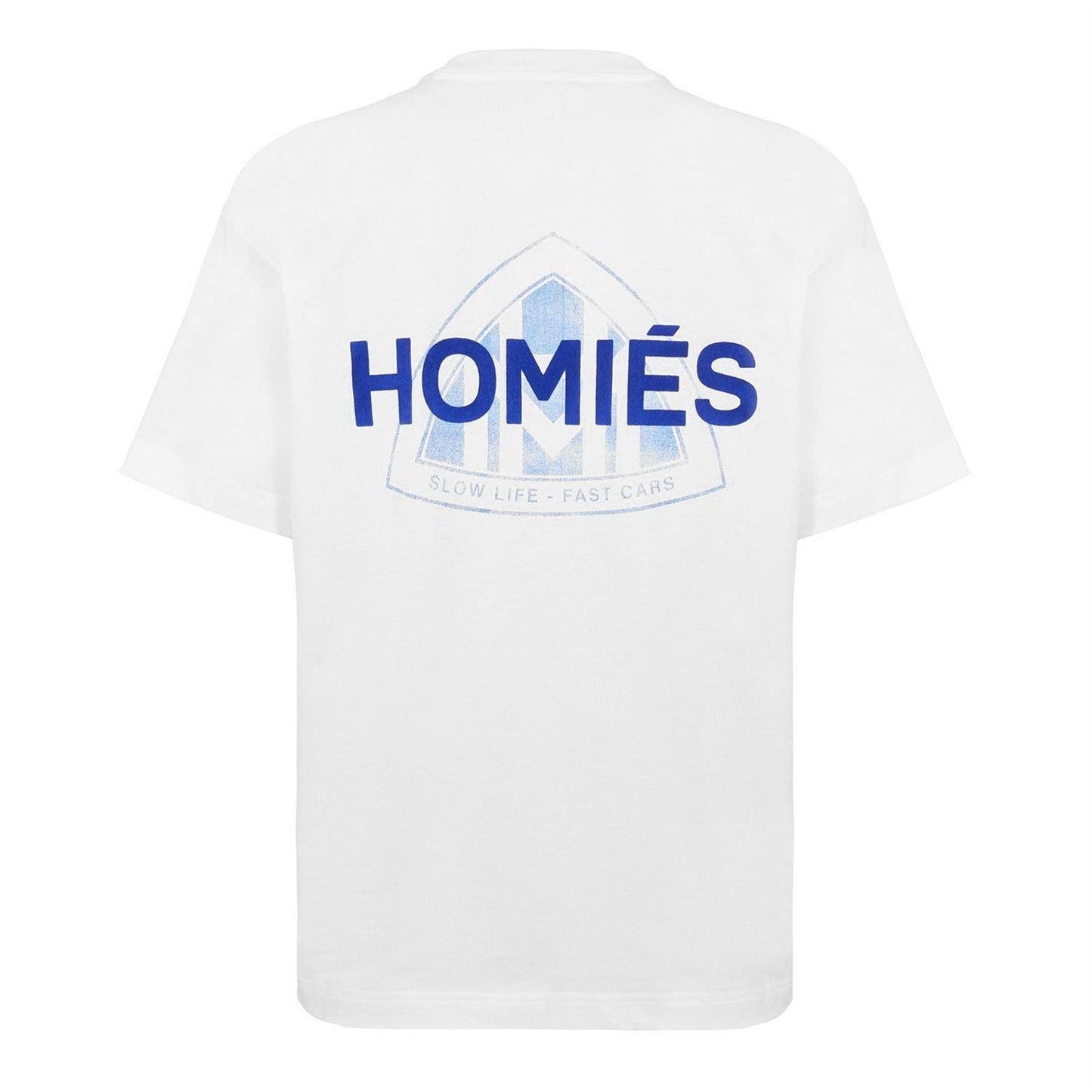 Vintage White - Back - Homies Marbella Mens Maymarb Graphic Print T-Shirt