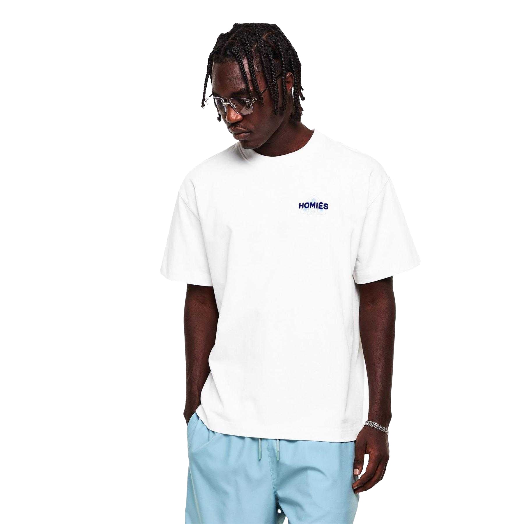 Vintage White - Lifestyle - Homies Marbella Mens Maymarb Graphic Print T-Shirt