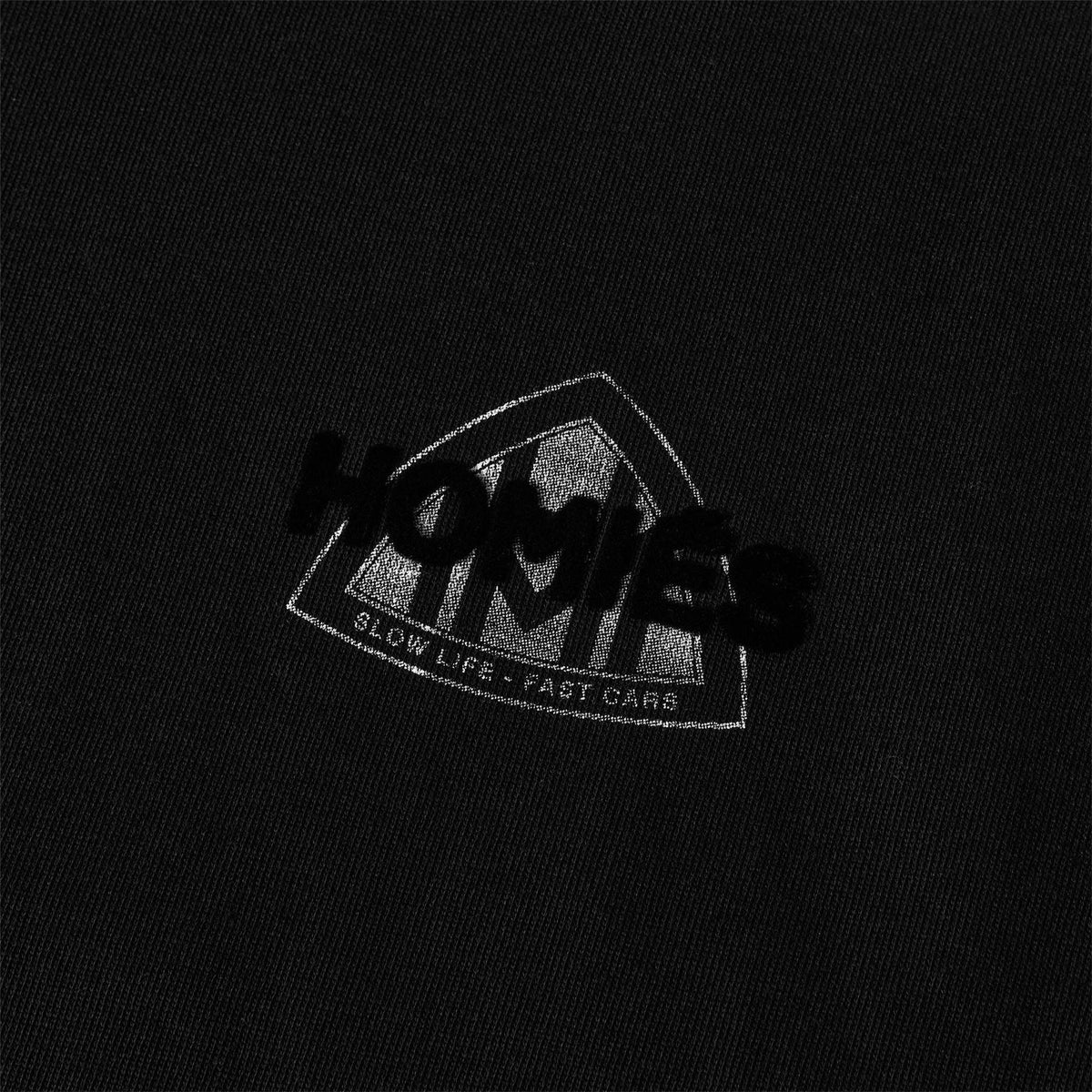 Black - Side - Homies Marbella Mens Maymarb Graphic Print T-Shirt