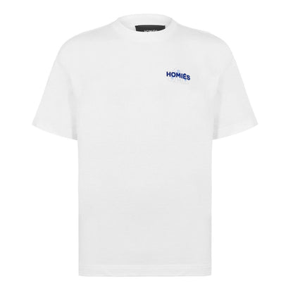 Vintage White - Front - Homies Marbella Mens Maymarb Graphic Print T-Shirt