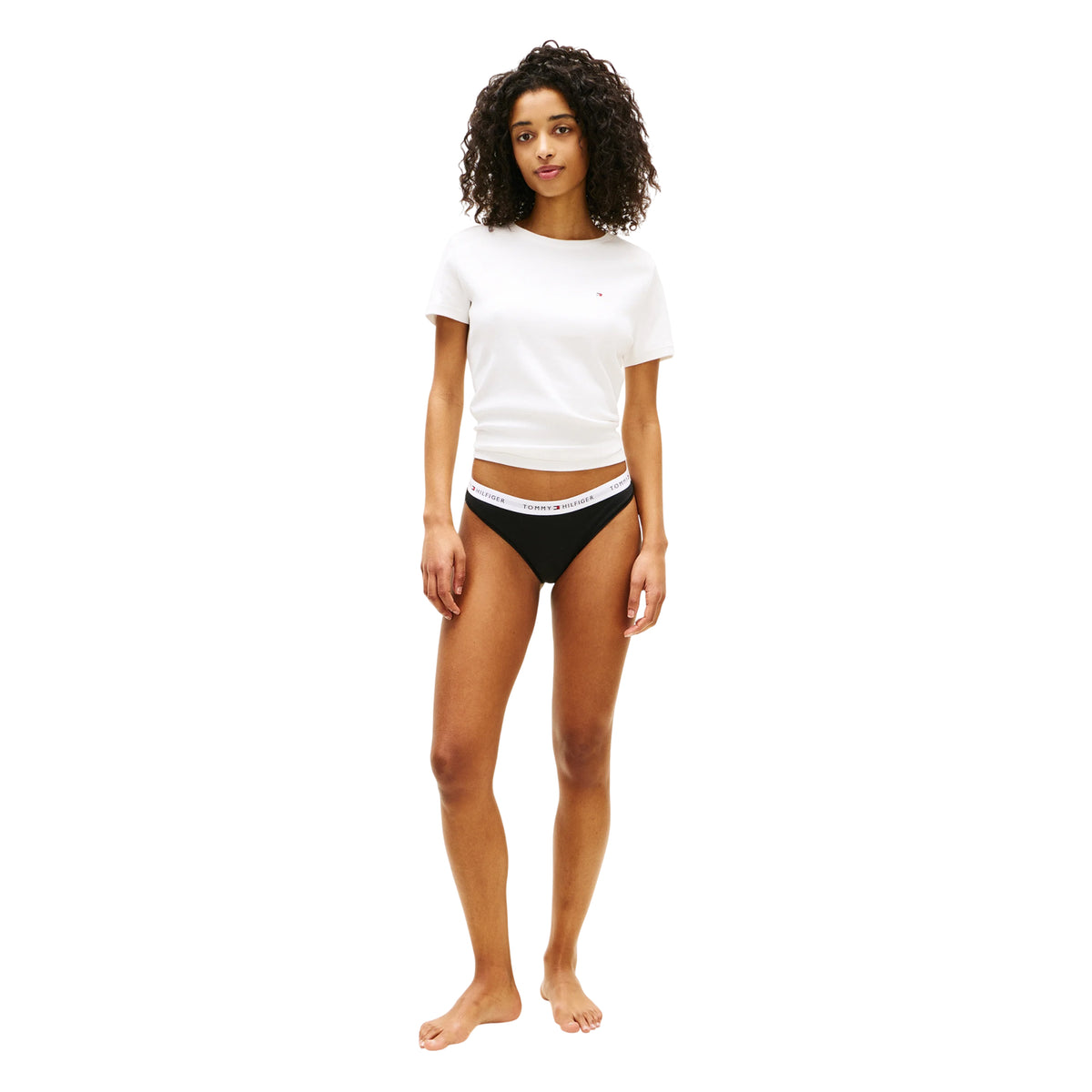 Black - Lifestyle - Tommy Hilfiger Womens-Ladies Underwear (Pack of 5)