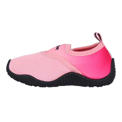 Pink-Black - Side - Hot Tuna Childrens-Kids Shark Water Shoes