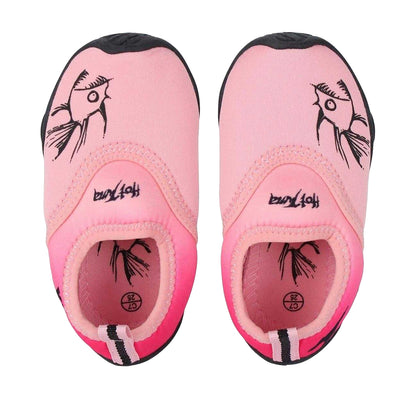 Pink-Black - Lifestyle - Hot Tuna Childrens-Kids Shark Water Shoes