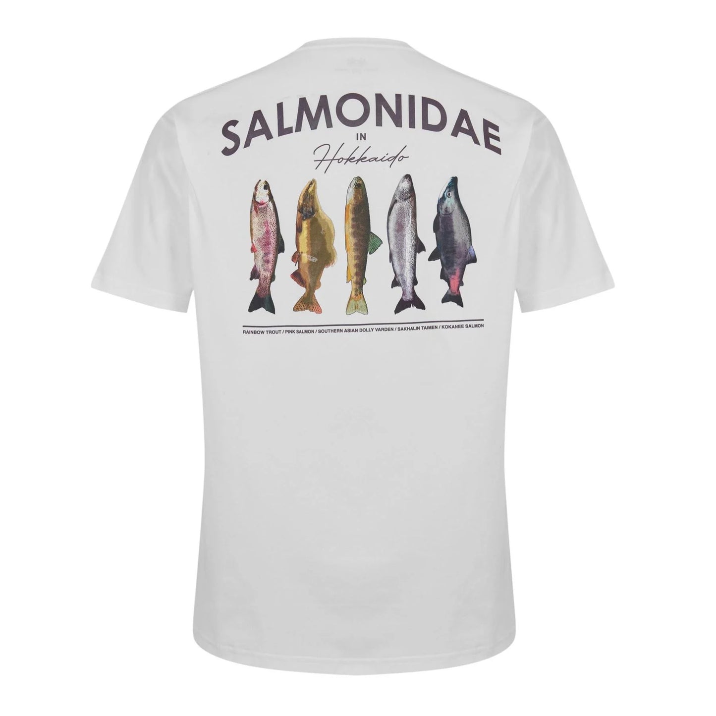 Off White - Back - Snow Peak Mens Northland Graphic Print T-Shirt