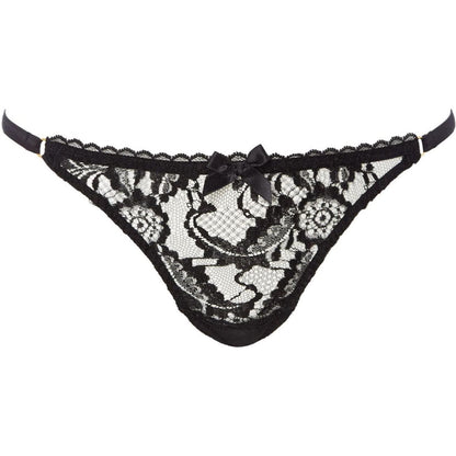 Black - Front - Agent Provocateur Womens-Ladies Kendall Lace Briefs