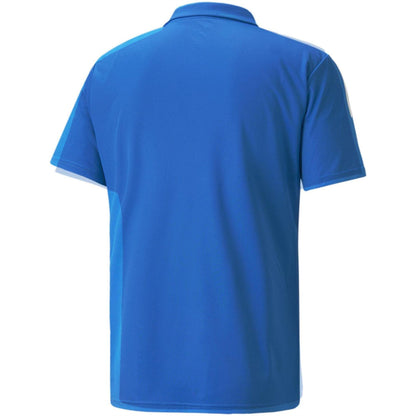 Electric Blue-White - Back - Puma Mens TeamLIGA Sideline Polo Shirt