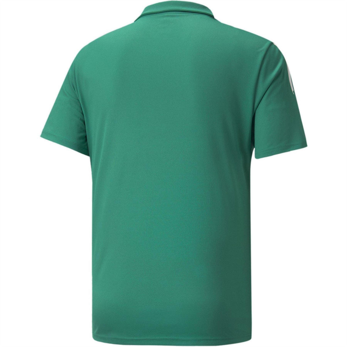 Green-White - Back - Puma Mens TeamLIGA Sideline Polo Shirt