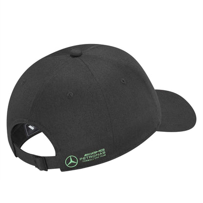 Solid Grey - Back - Mercedes Benz Mens AMG Petronas Baseball Cap