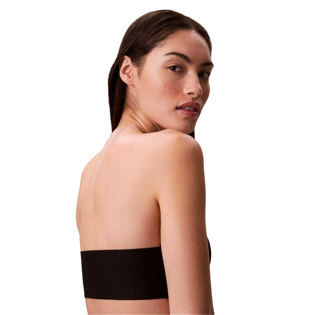 Black - Back - Calvin Klein Womens-Ladies Strapless Bra