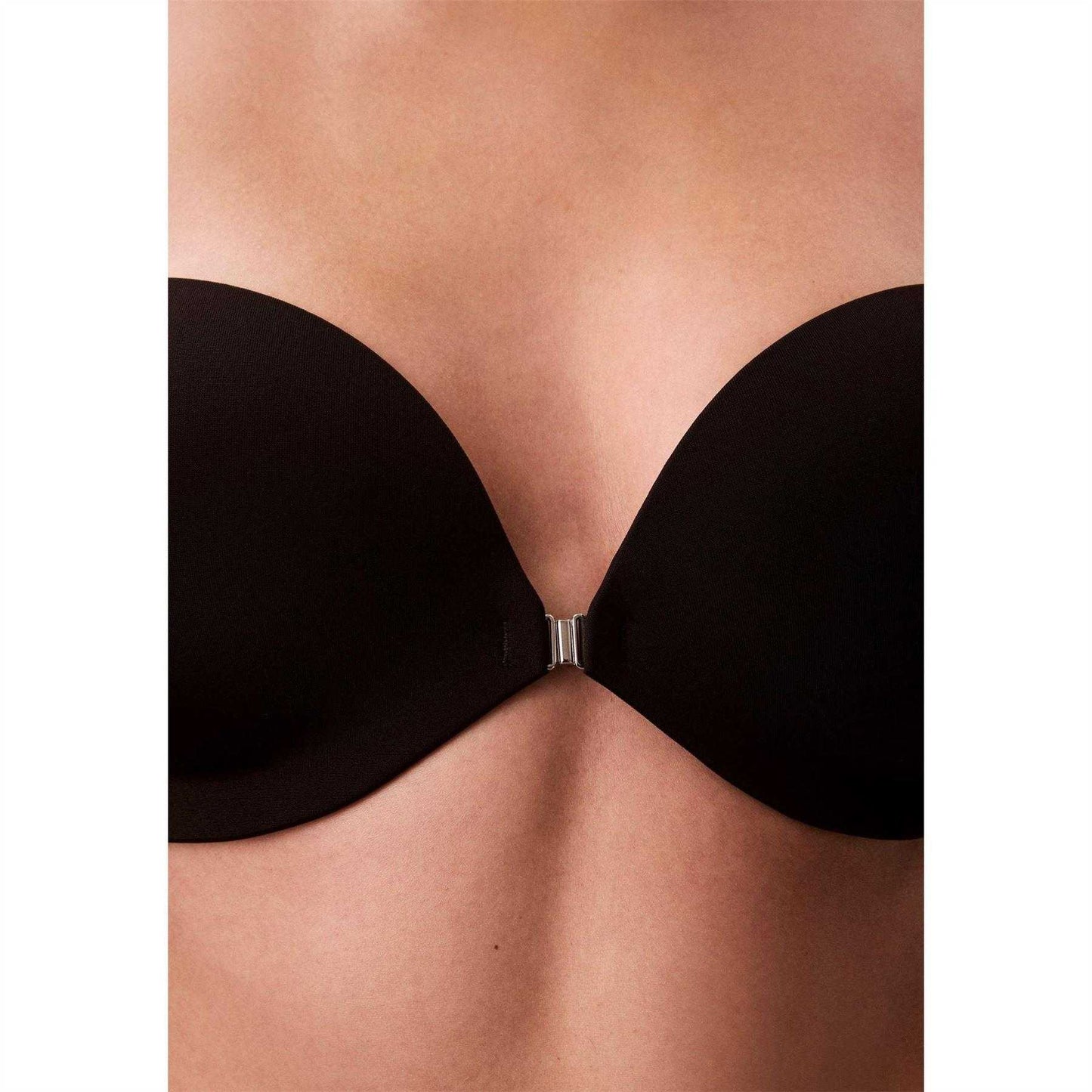 Black - Side - Calvin Klein Womens-Ladies Strapless Bra