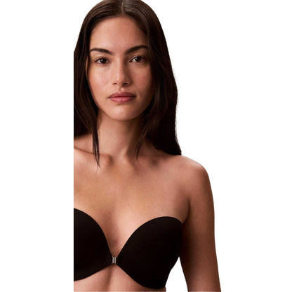 Black - Lifestyle - Calvin Klein Womens-Ladies Strapless Bra