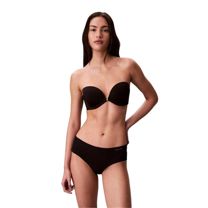 Black - Pack Shot - Calvin Klein Womens-Ladies Strapless Bra