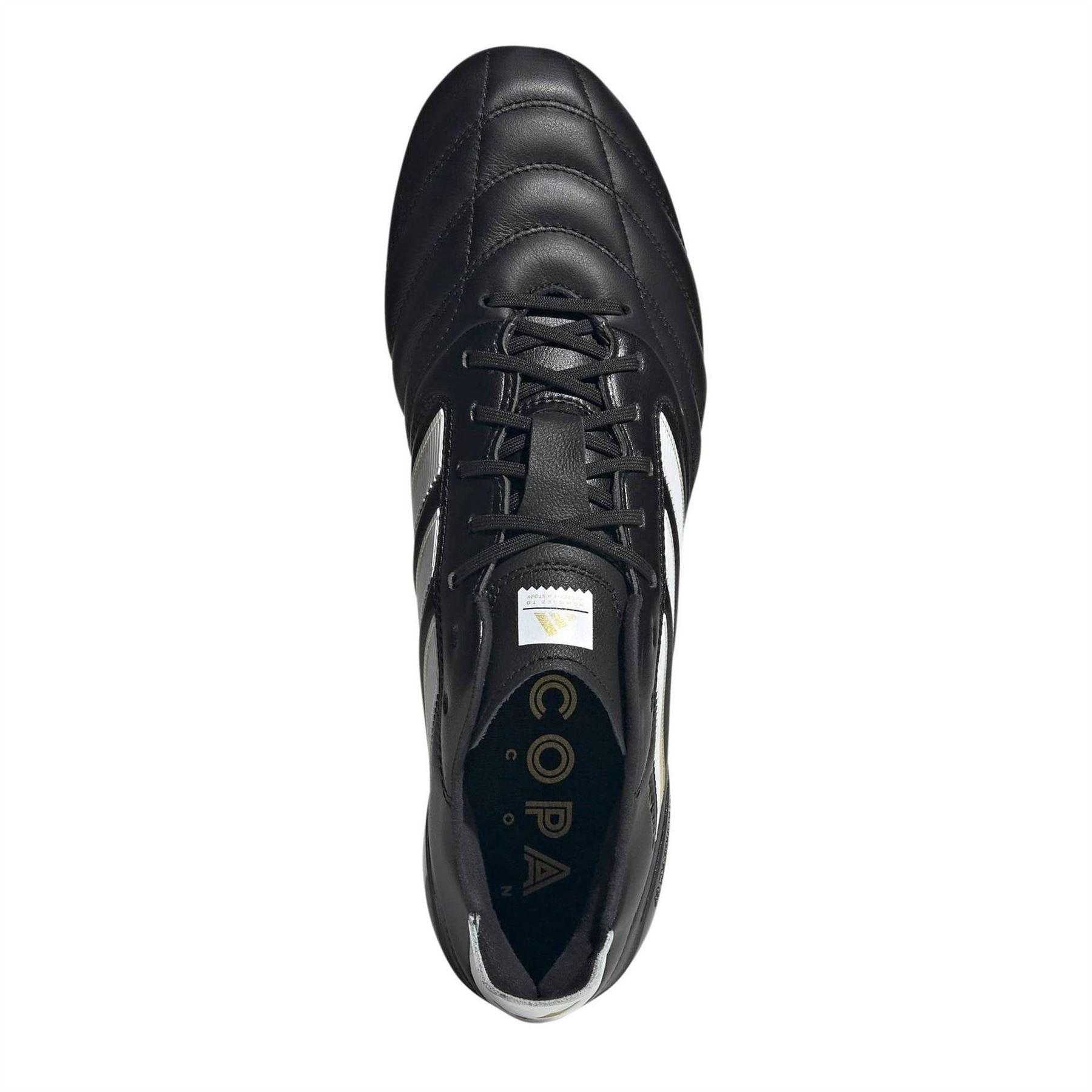 Core Black - Lifestyle - Adidas Mens Copa Icon Striped Flat Football Boots