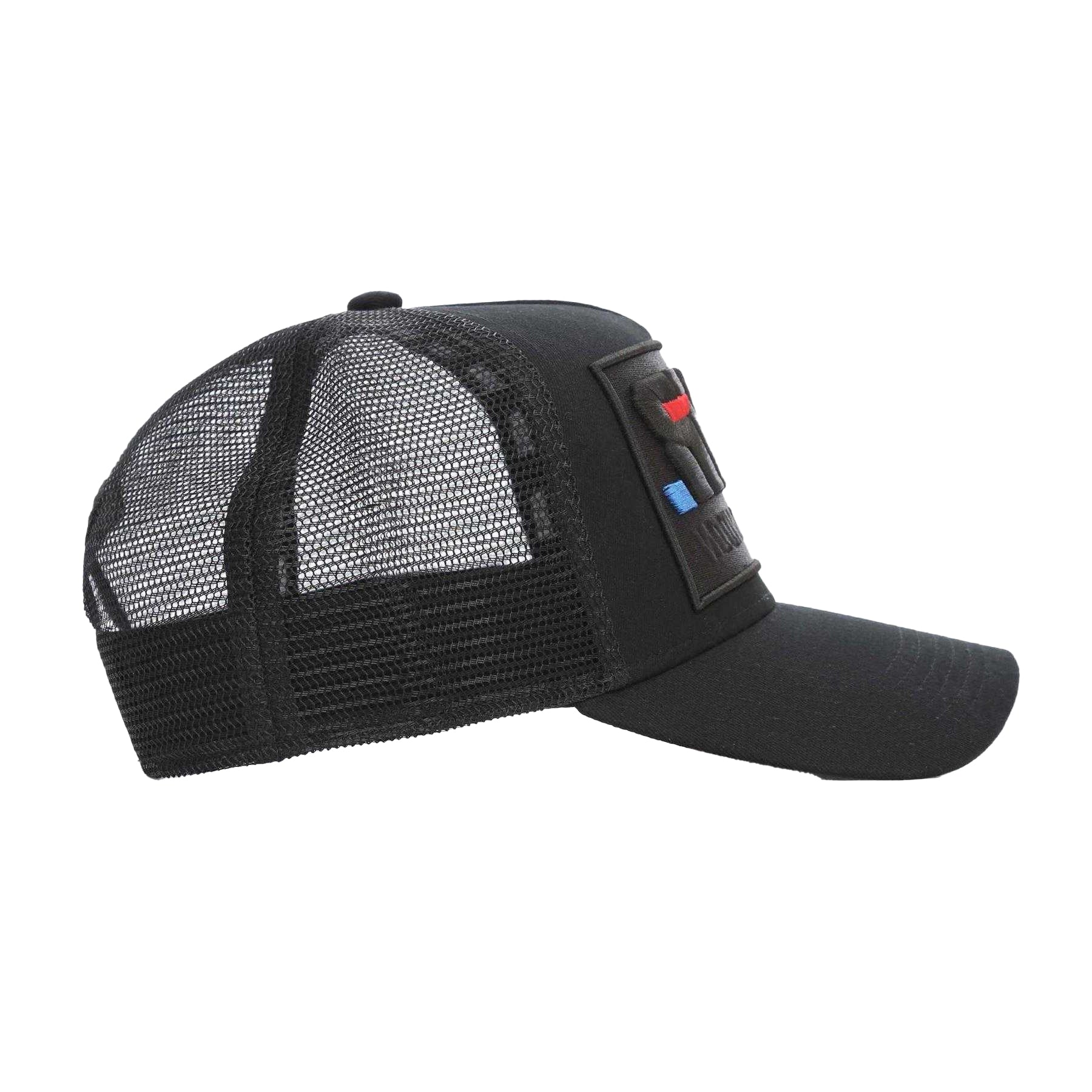 Black - Lifestyle - Societe Noir Mens Vitesse Embroidered Logo Trucker Cap