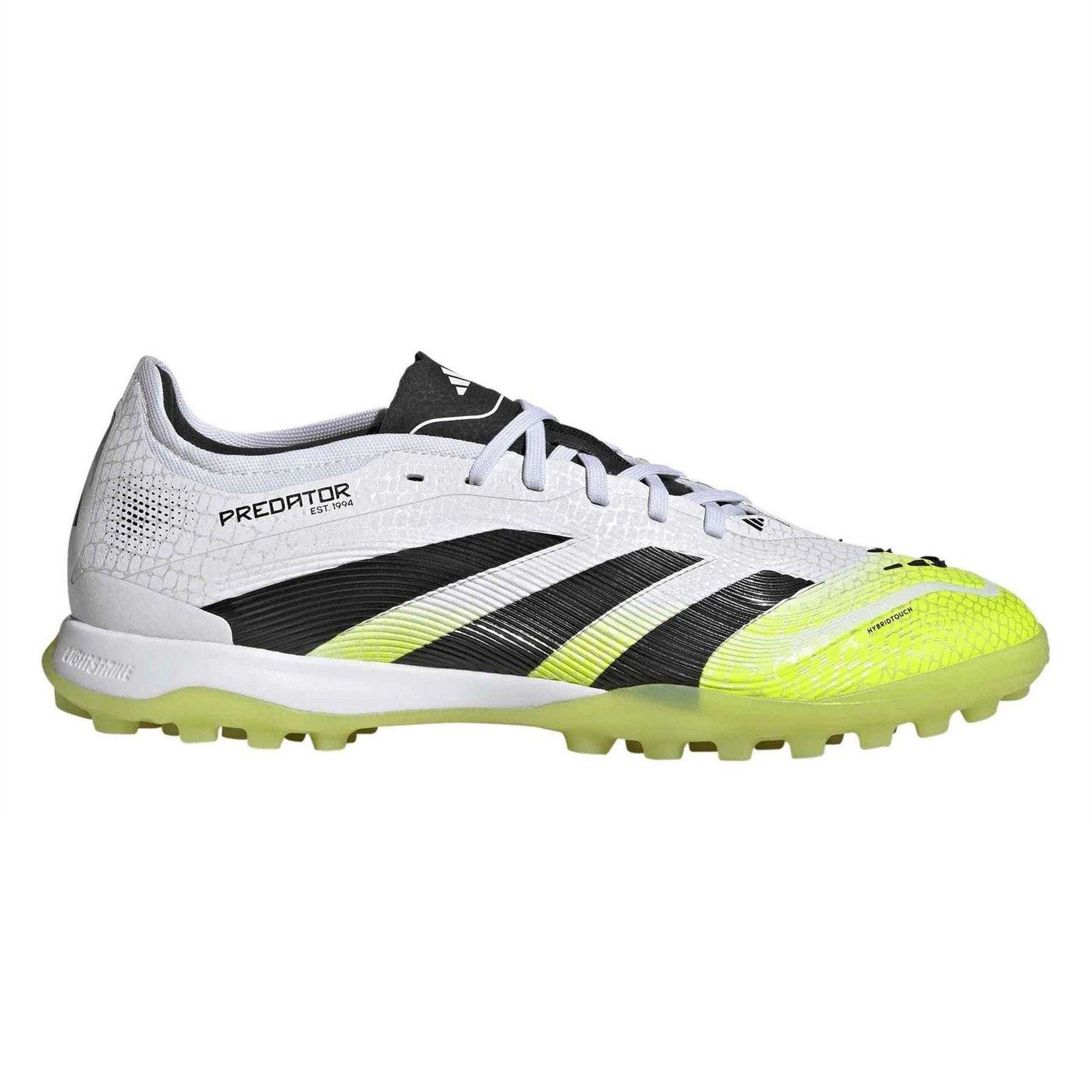 White - Front - Predator Mens Predator Pro TF Football Trainers