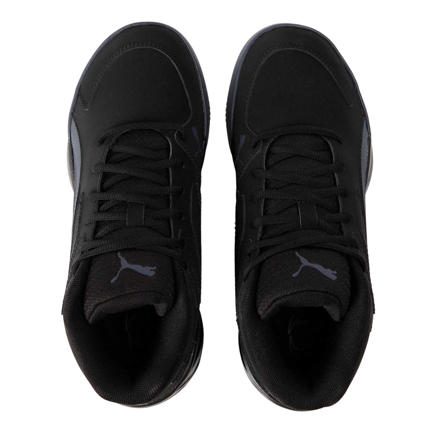 Black - Lifestyle - Puma Childrens-Kids Court Trainers