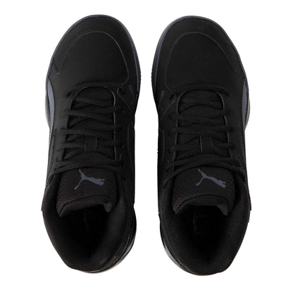 Black - Lifestyle - Puma Childrens-Kids Court Trainers