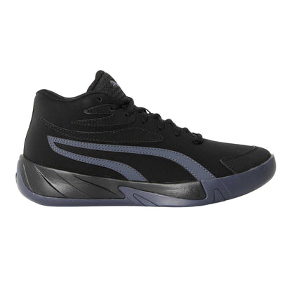 Black - Front - Puma Childrens-Kids Court Trainers