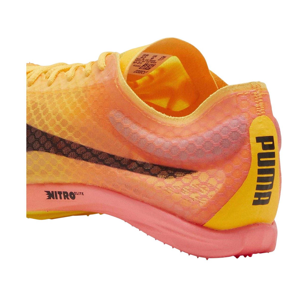 Sun Stream - Back - Puma Childrens-Kids Evospeed Distance Nitro E Running Shoes