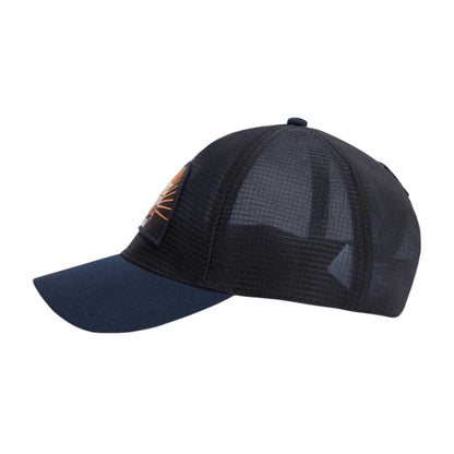 Night Navy - Side - Tommy Hilfiger Mens Embroidered Logo Trucker Cap