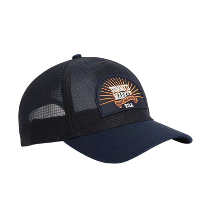 Night Navy - Front - Tommy Hilfiger Mens Embroidered Logo Trucker Cap