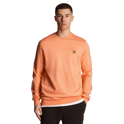 Coral - Lifestyle - Lyle & Scott Mens Fly Fleece Crew Neck Sweatshirt